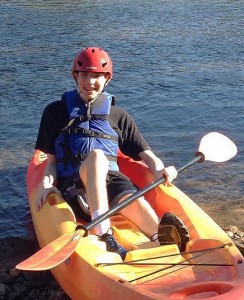 Kayaking at Riverbend Park